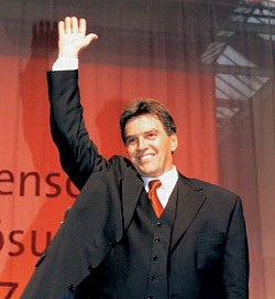 Viktor Klima, Parteitag 1998 Foto: Spiola