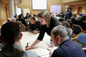 Fachtagung Kommunale Strategien gegen Klimawandel im April 2008 im eh. Bruno-Kreisky-Saals des eh. Gartenhotels Altmannsdorf. (Foto: Renner-Institut/Walter Henisch)